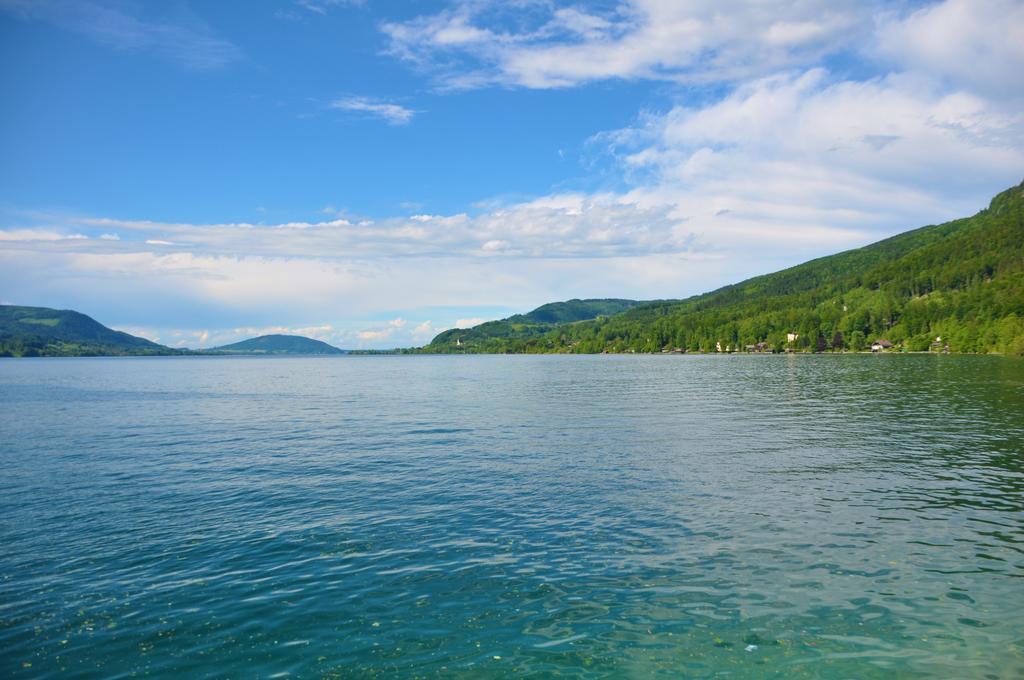 See-Hotel Post Am Attersee ไวส์เซนบัค อัม อัทเทอร์เซ ภายนอก รูปภาพ